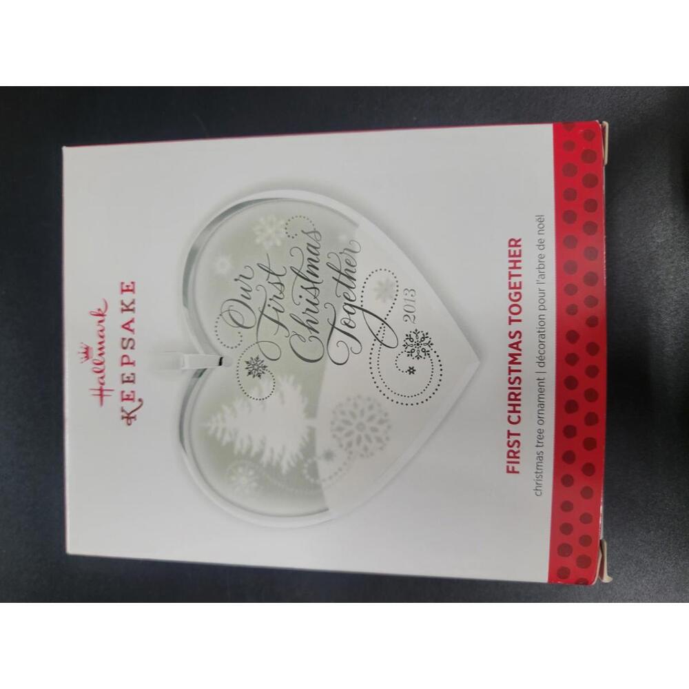 Hallmark Keepsake 'Our First Christmas Together' Heart-Shaped Ornament 2013